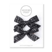 Snake Skin | Pigtail Set - Hand-tied Bow (copy)