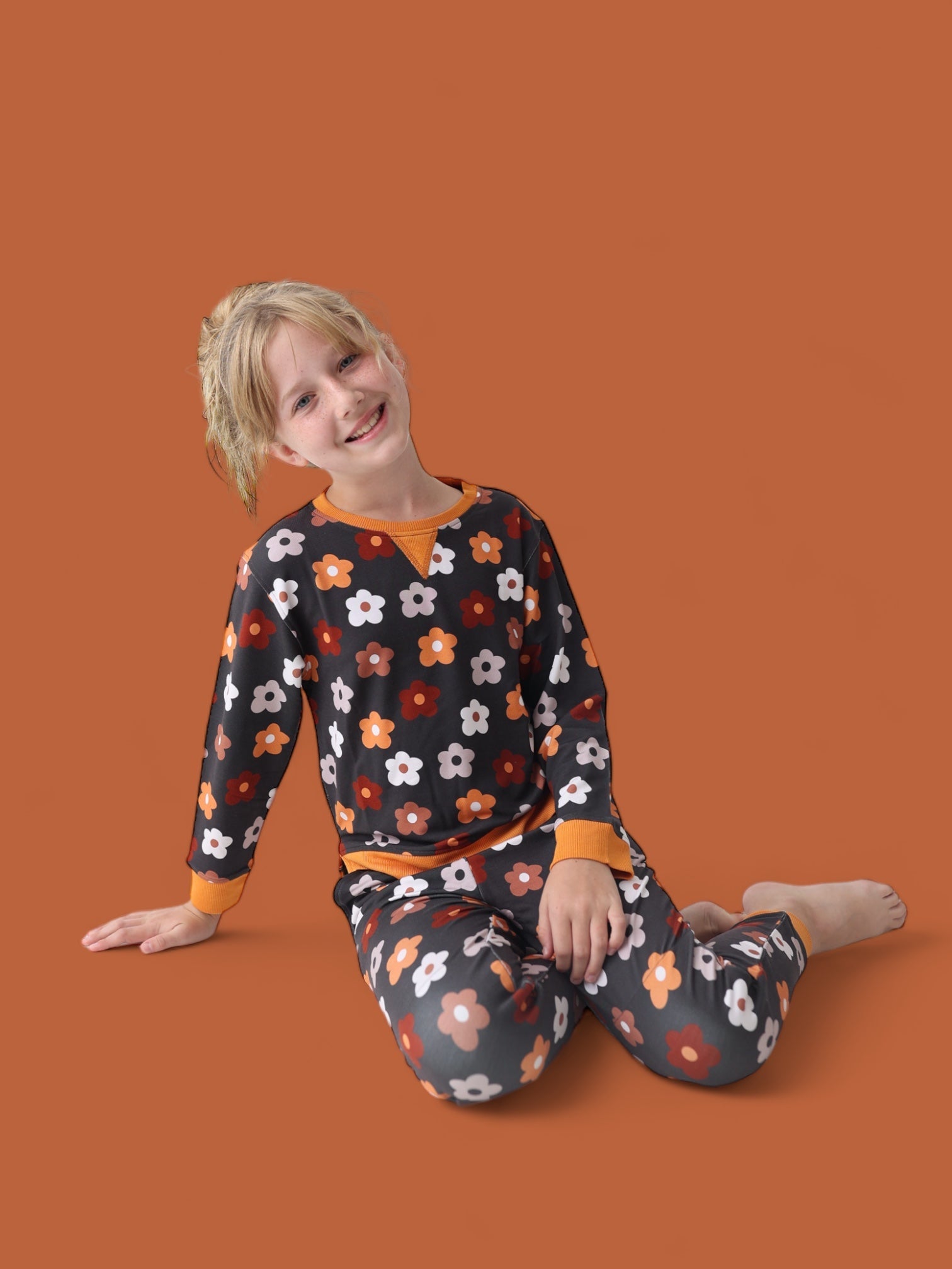 Neutral Daisies Dream Jogger