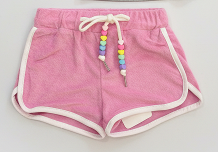 Tweenstyle By Stoopher - Pink Terry Dolphin Shorts