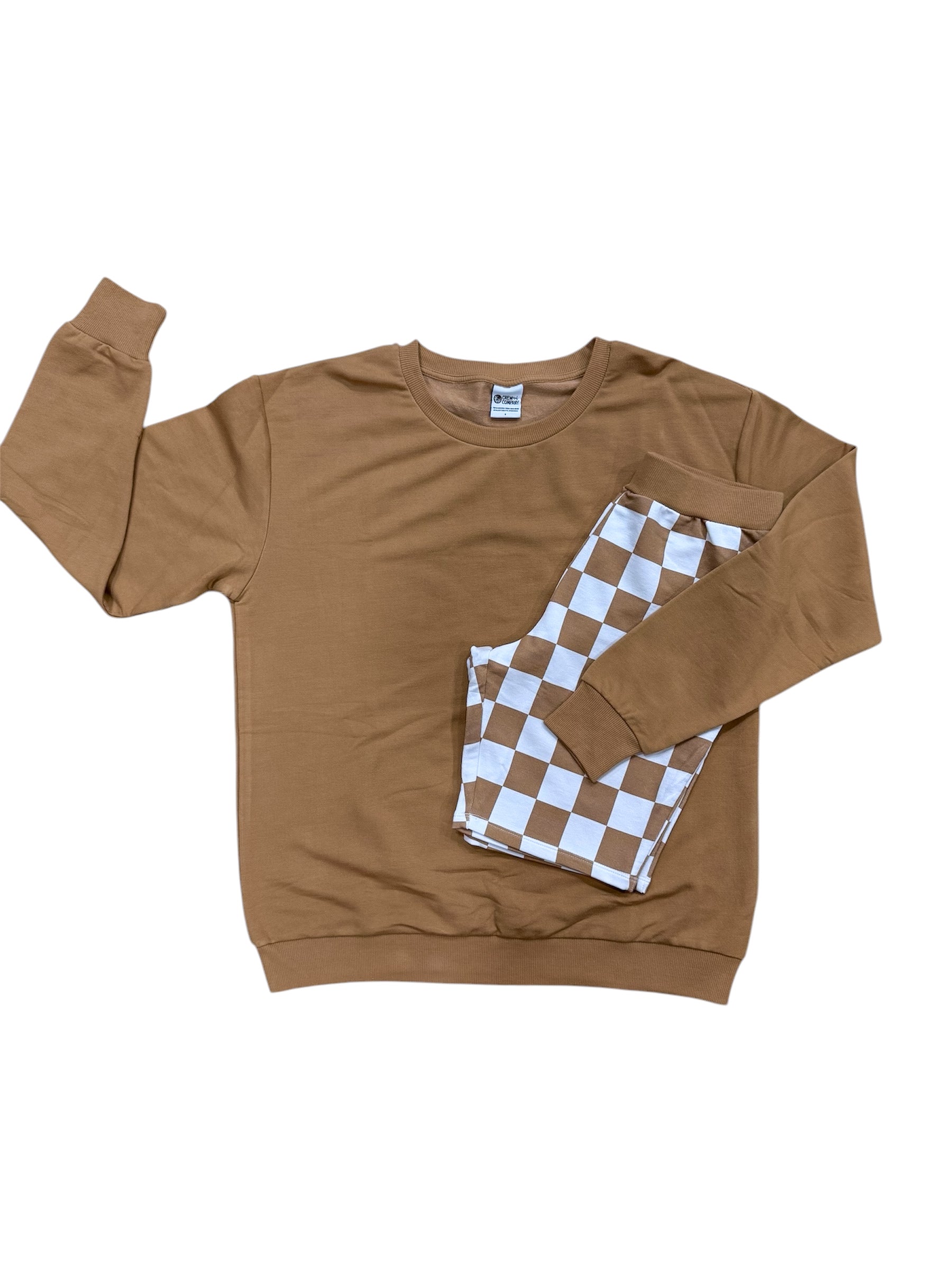 Camel Checks Mama Biker Set