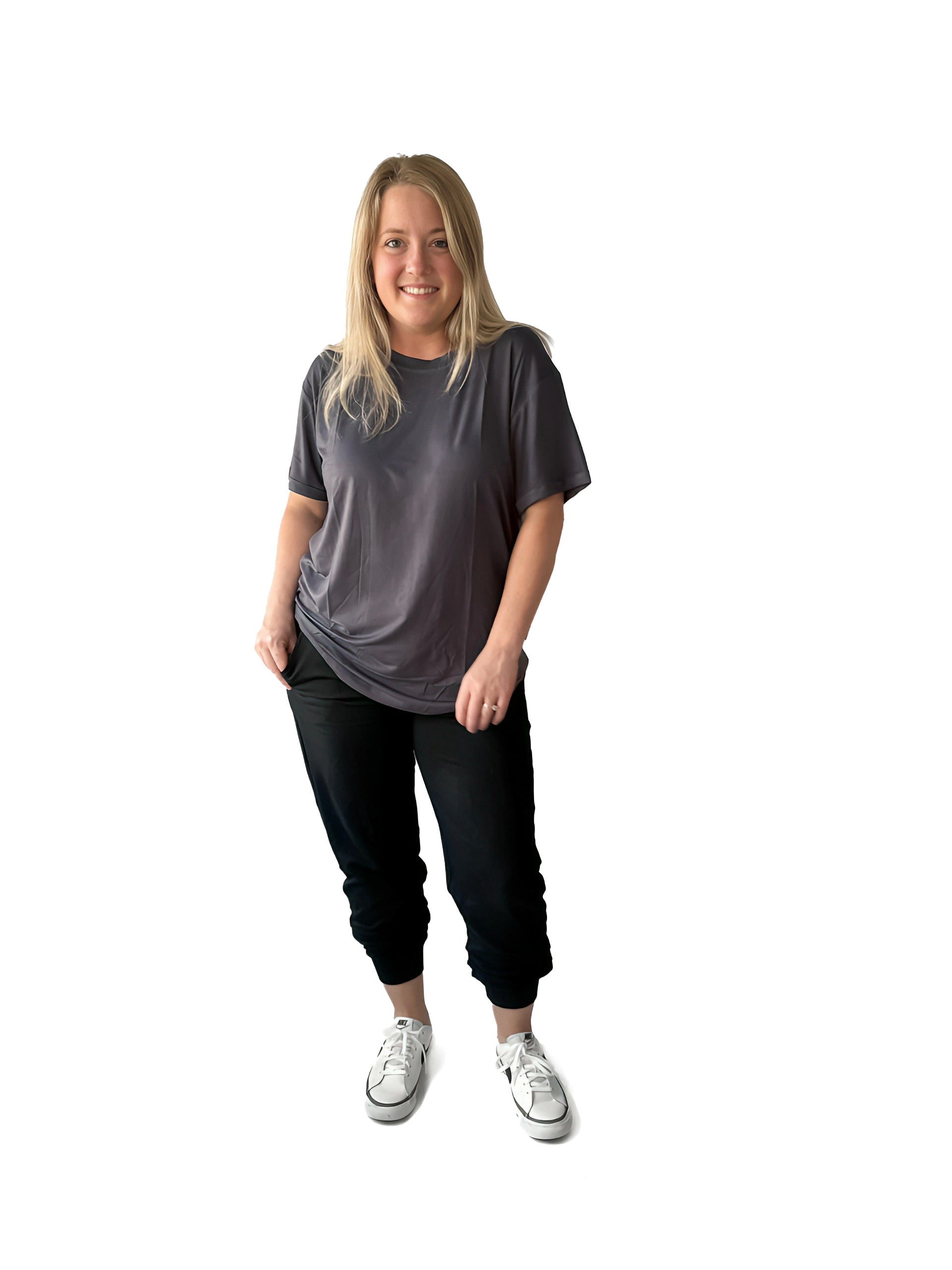 Adult - Bamboo Basic Tee - Storm