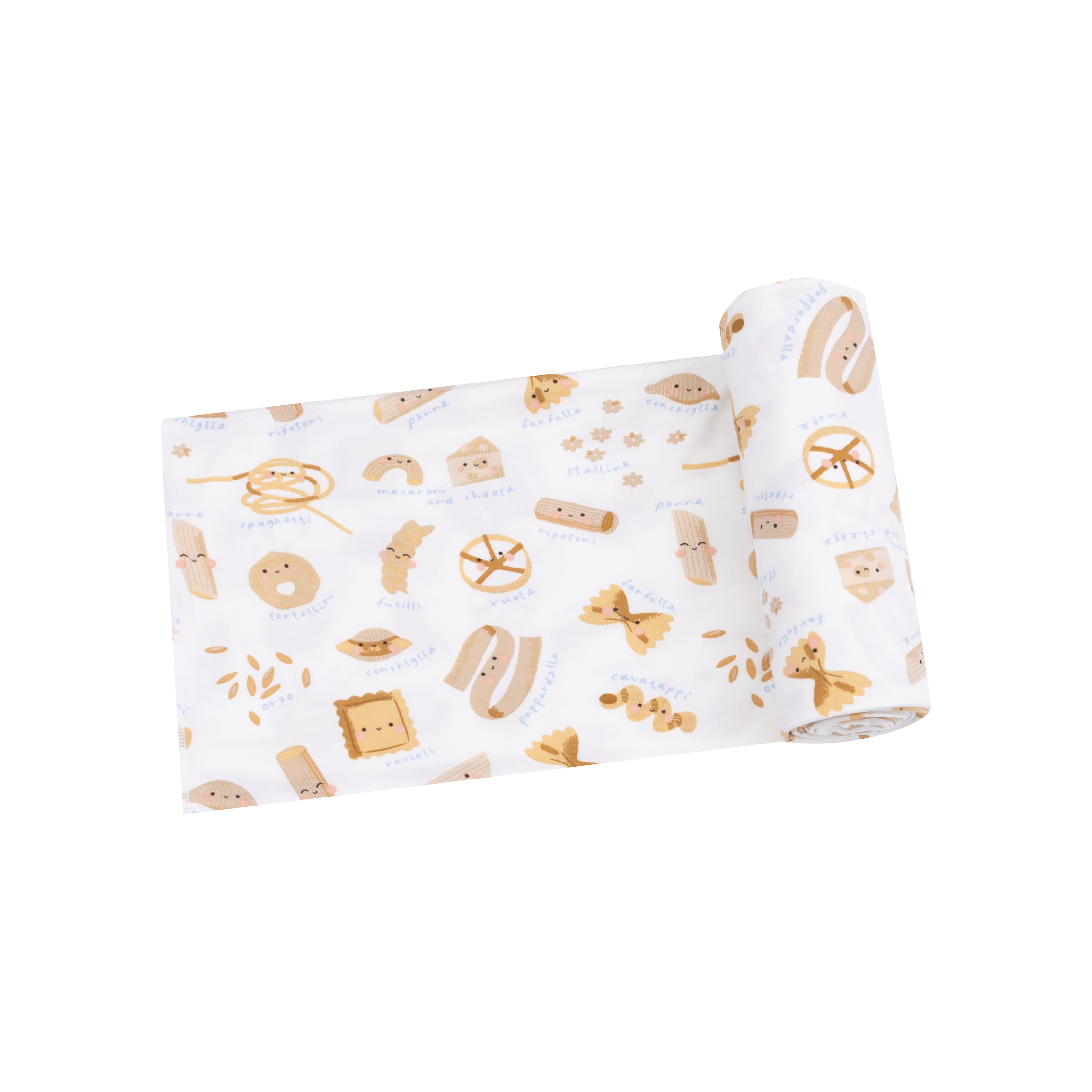 Swaddle Blanket - Cute Pasta