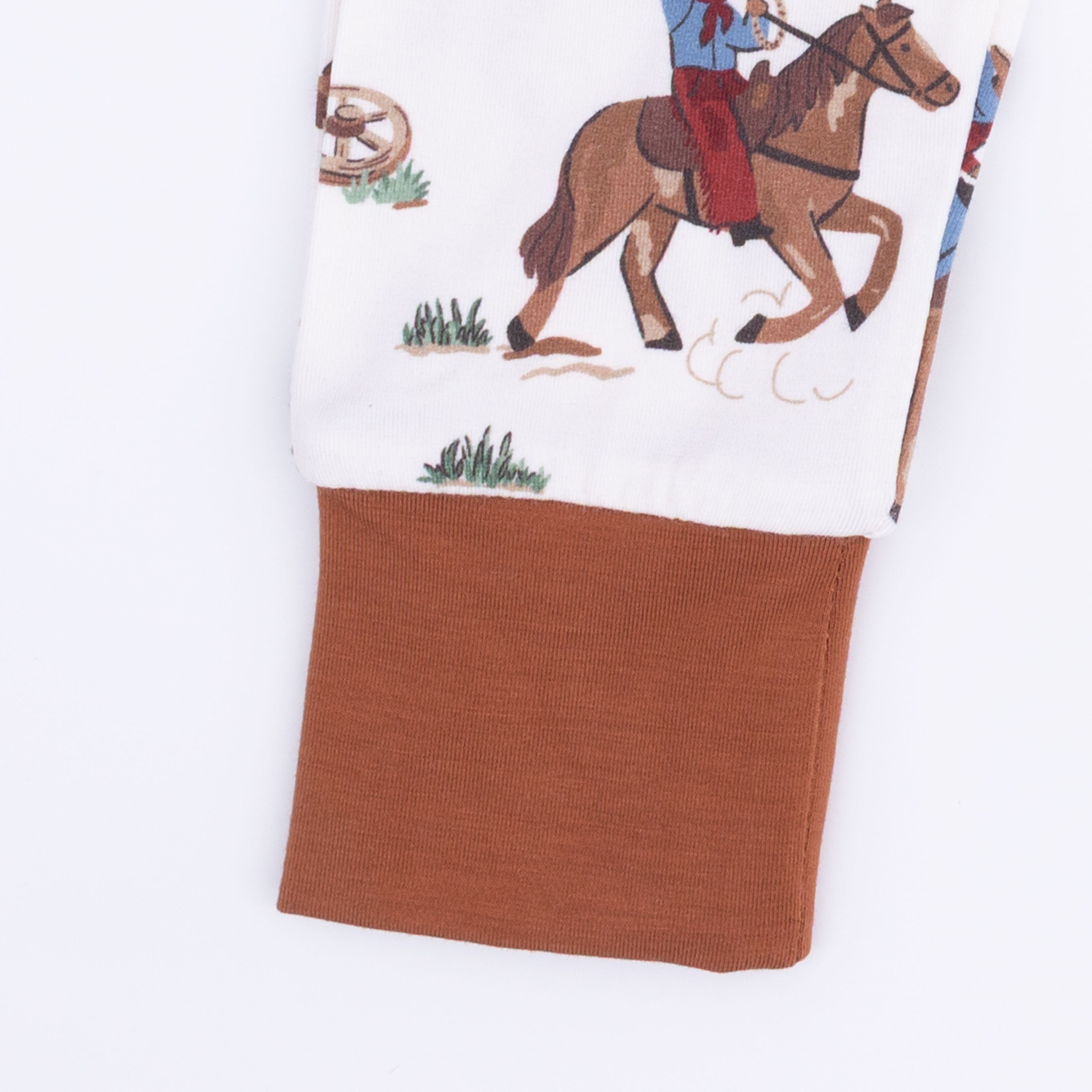Buckaroo Western - Short Sleeve Loungewear Set