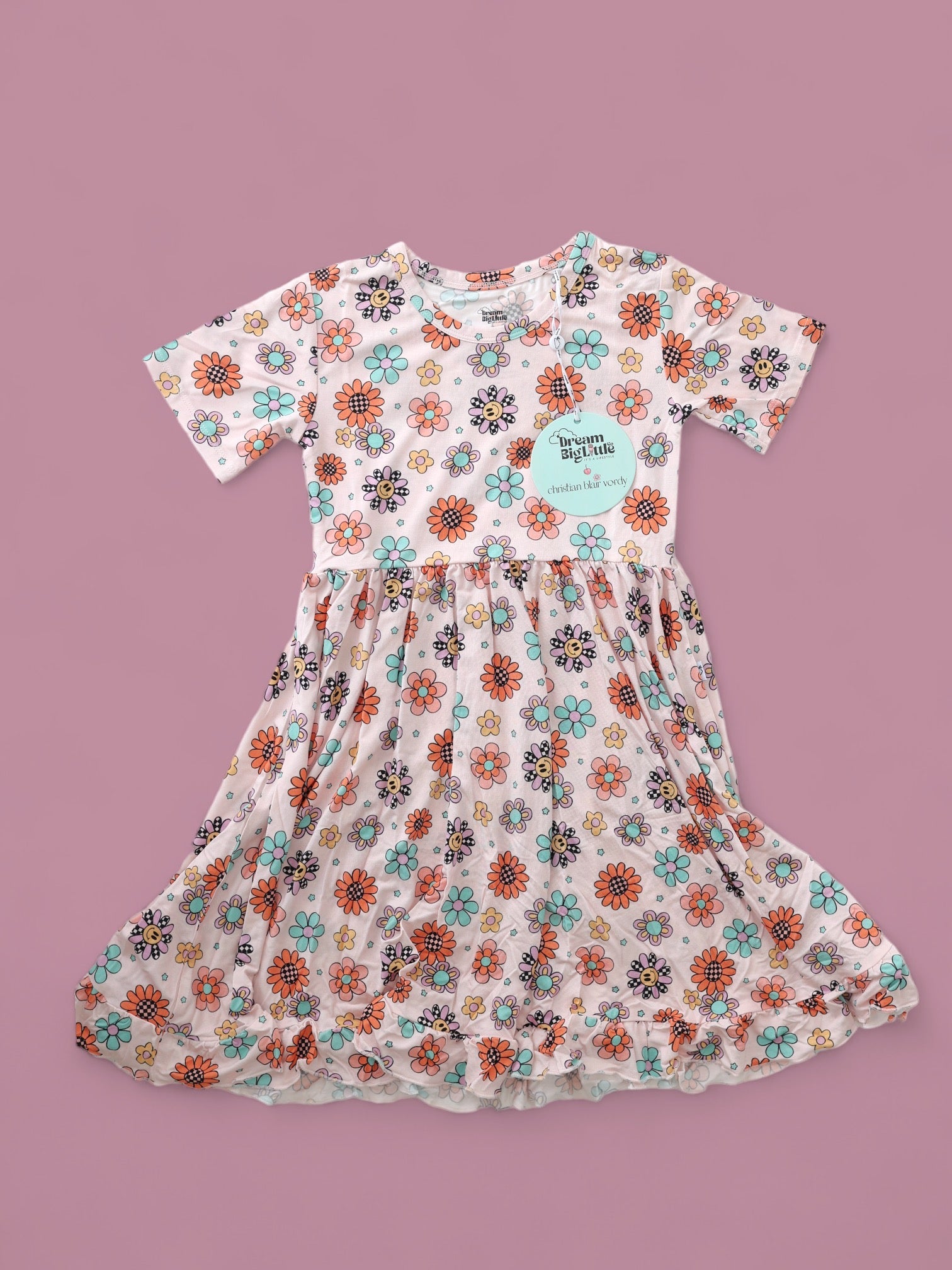 Exclusive Christian's Daisy Dreams Dream Ruffle Dress