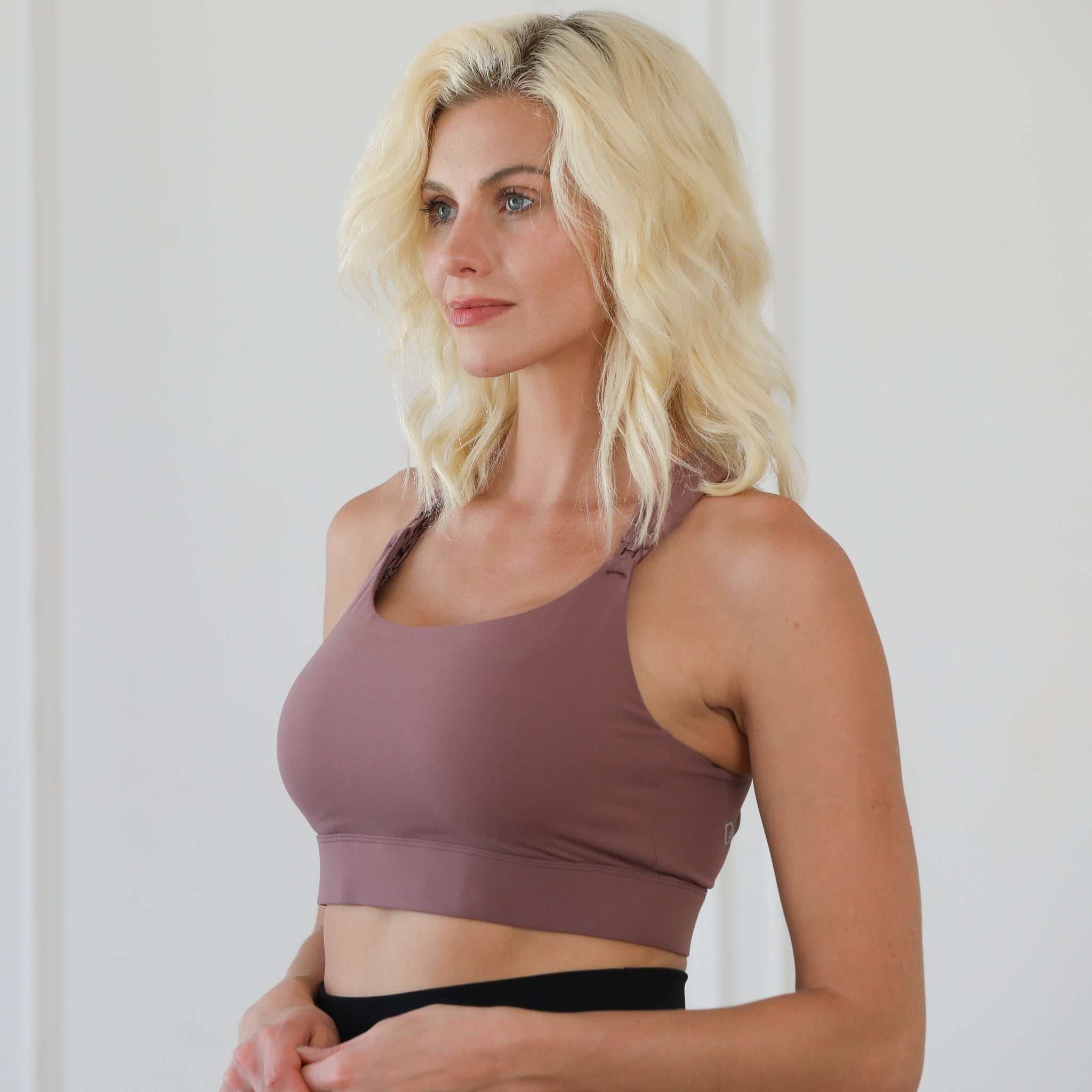 Venice 3 Ultimate Support Full Coverage Nursing & Pumping Sports Bra (desert Dusk)