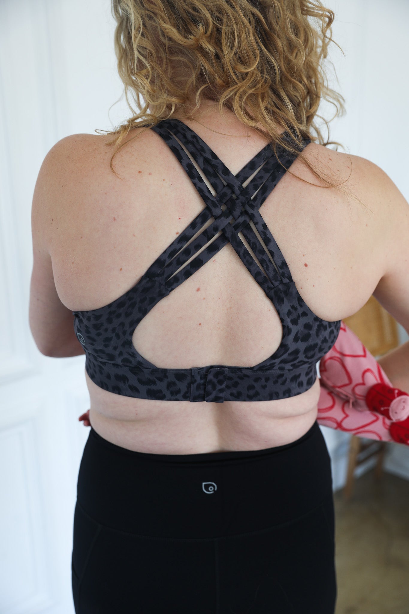 Chloé 4 Running Nursing & Pumping Sports Bra (gray Leopard)