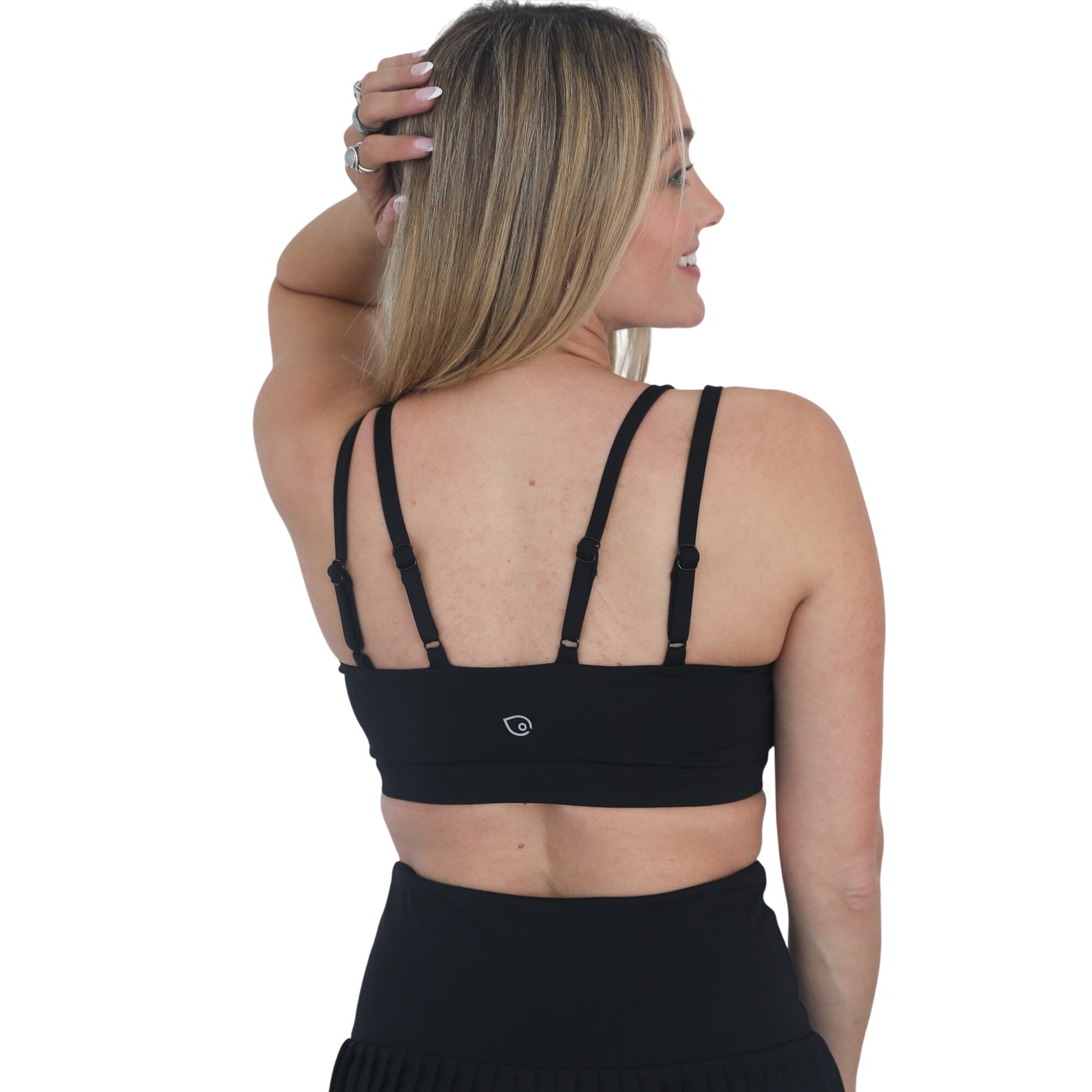 Emily - Medium Support Nursing & Pumping Sports Bra (noir)