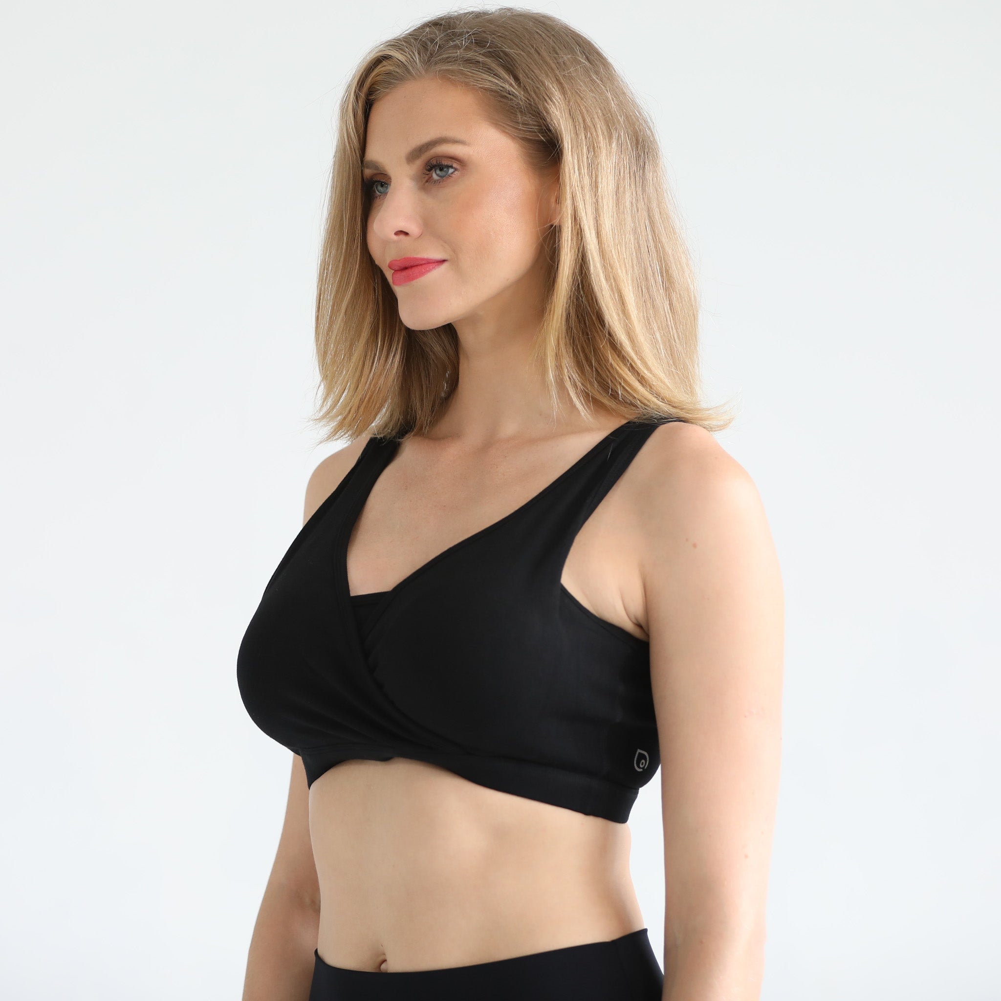 Luna Handsfree Pumping & Nursing Sleep Bralette (noir)