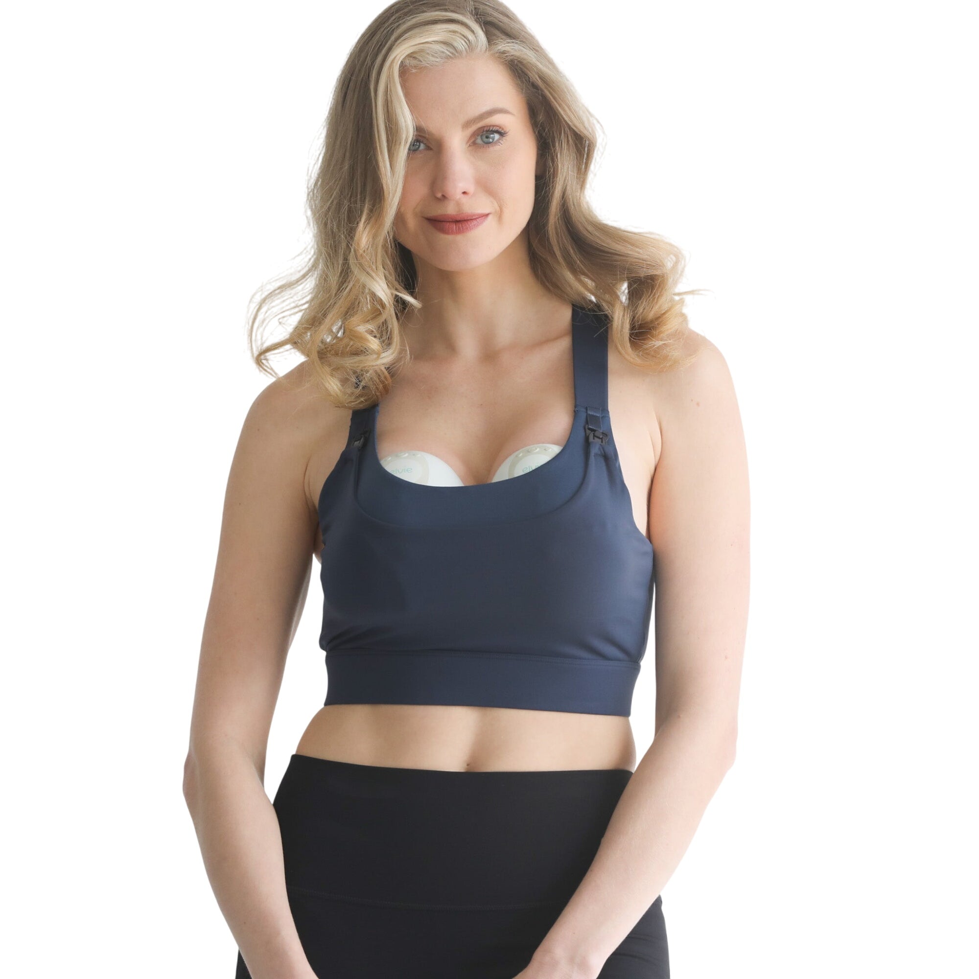 Venice High Impact Full Coverage Nursing Sports Bra (navy)