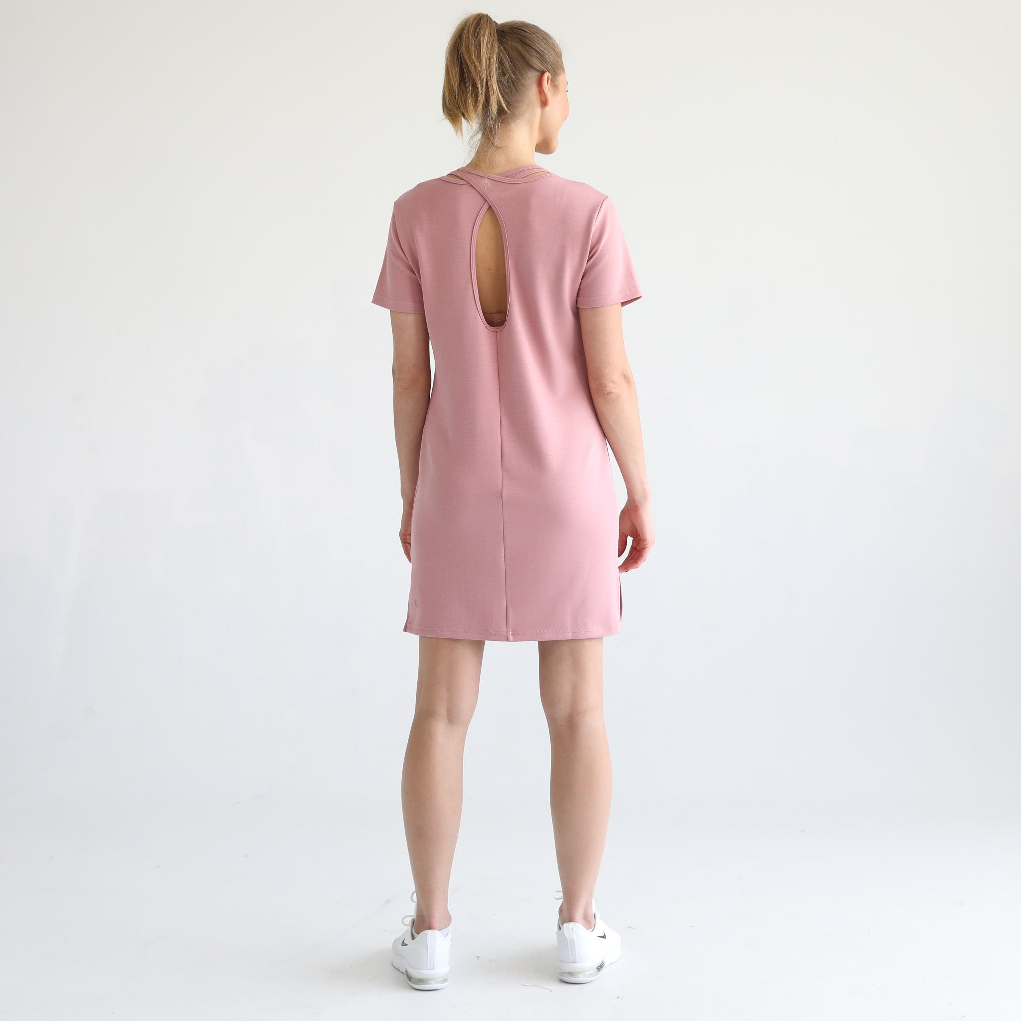 Isla Nursing T-shirt Dress (toasted Mauve)
