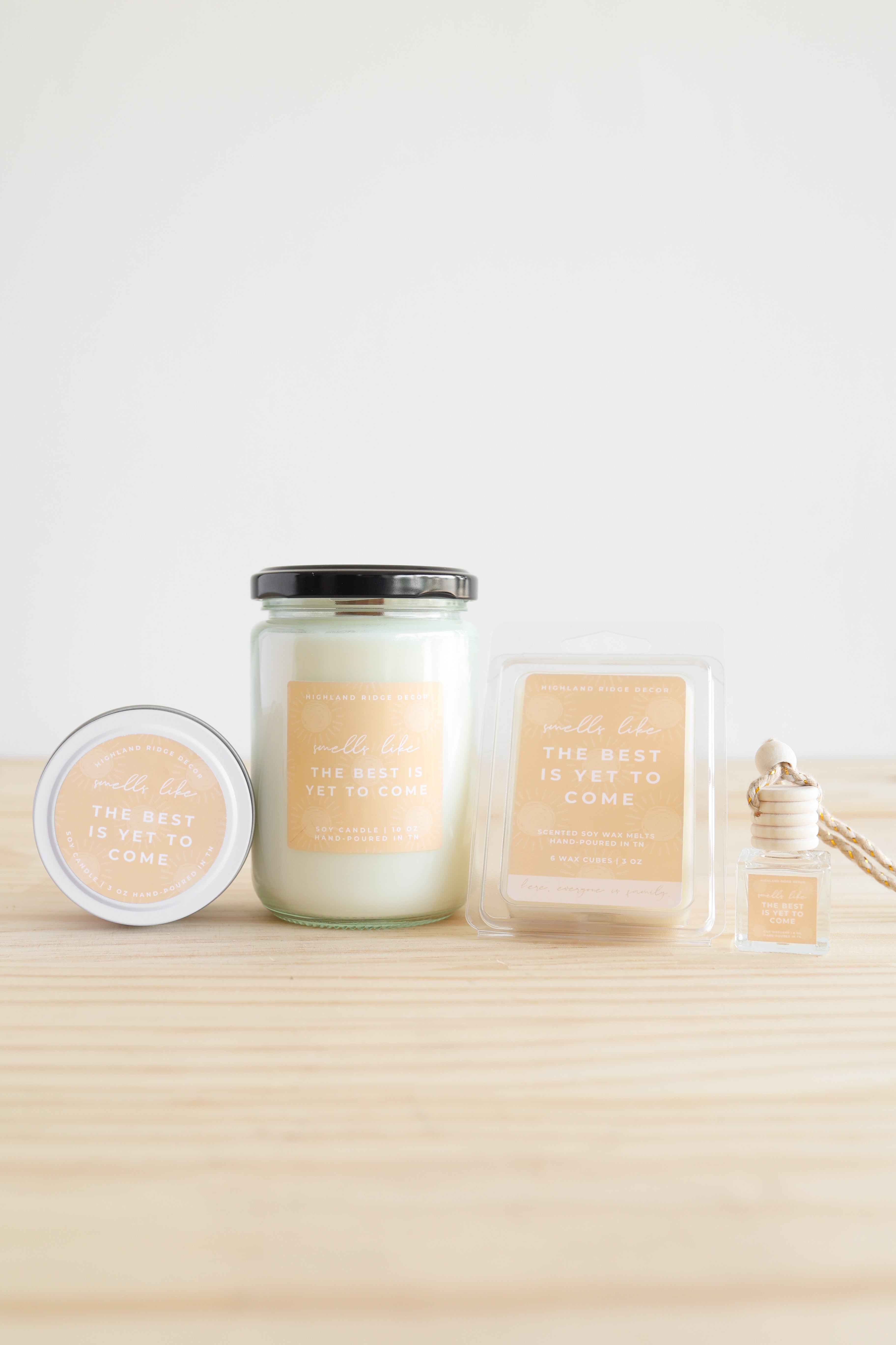 The Best Is Yet To Come Candle