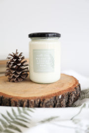 "walking In A Garden After The Rain" Candle