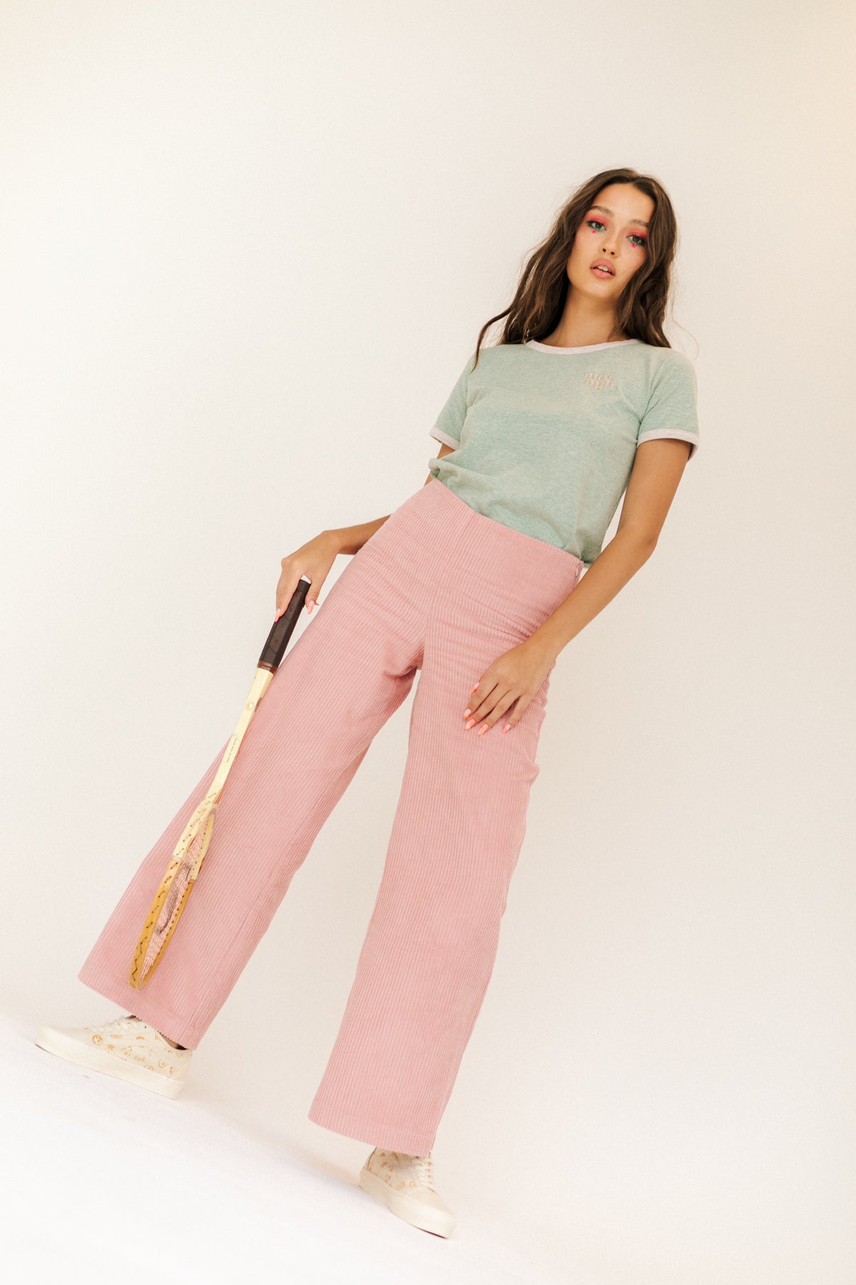 Trousers Daisy Pink -