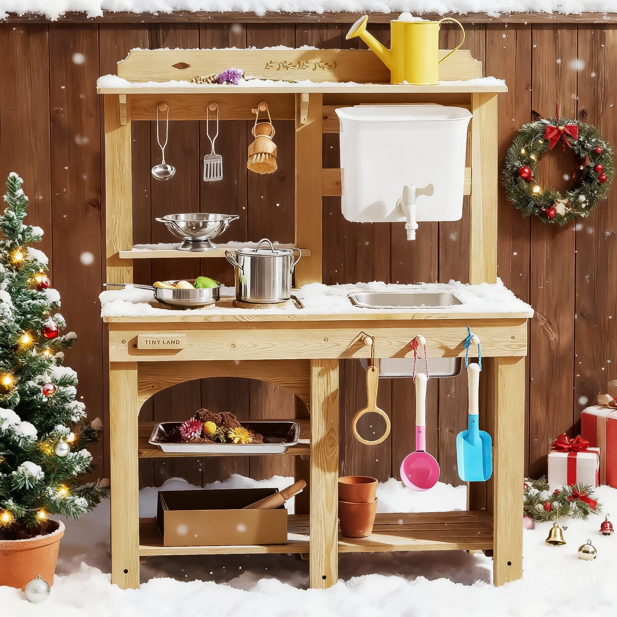 ® Mud Kitchen - Duoplay Outdoor Play Kitchen For Kids