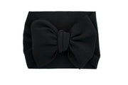 Black Headwrap Bow