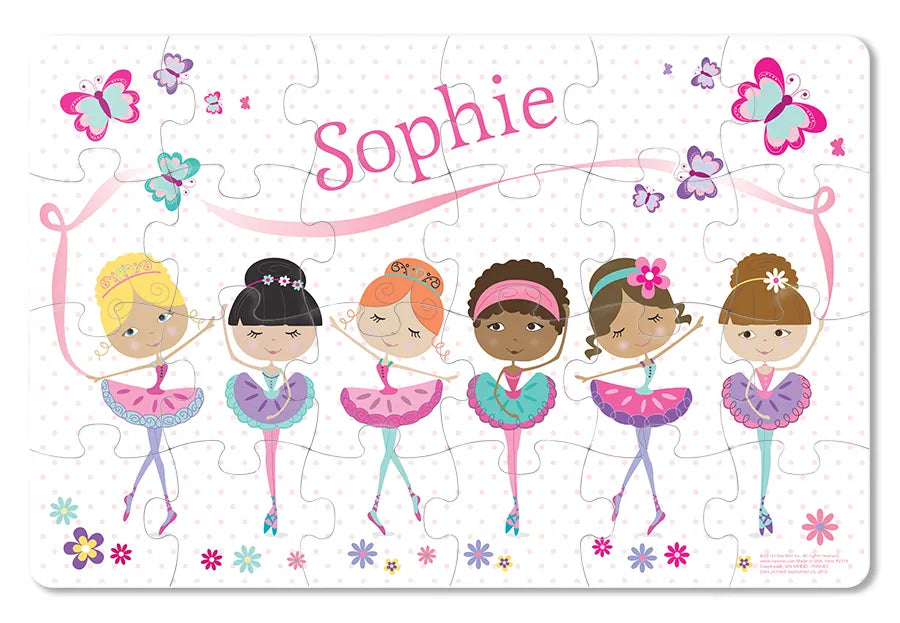Prima Ballerina Personalized Puzzle - 24 Pieces