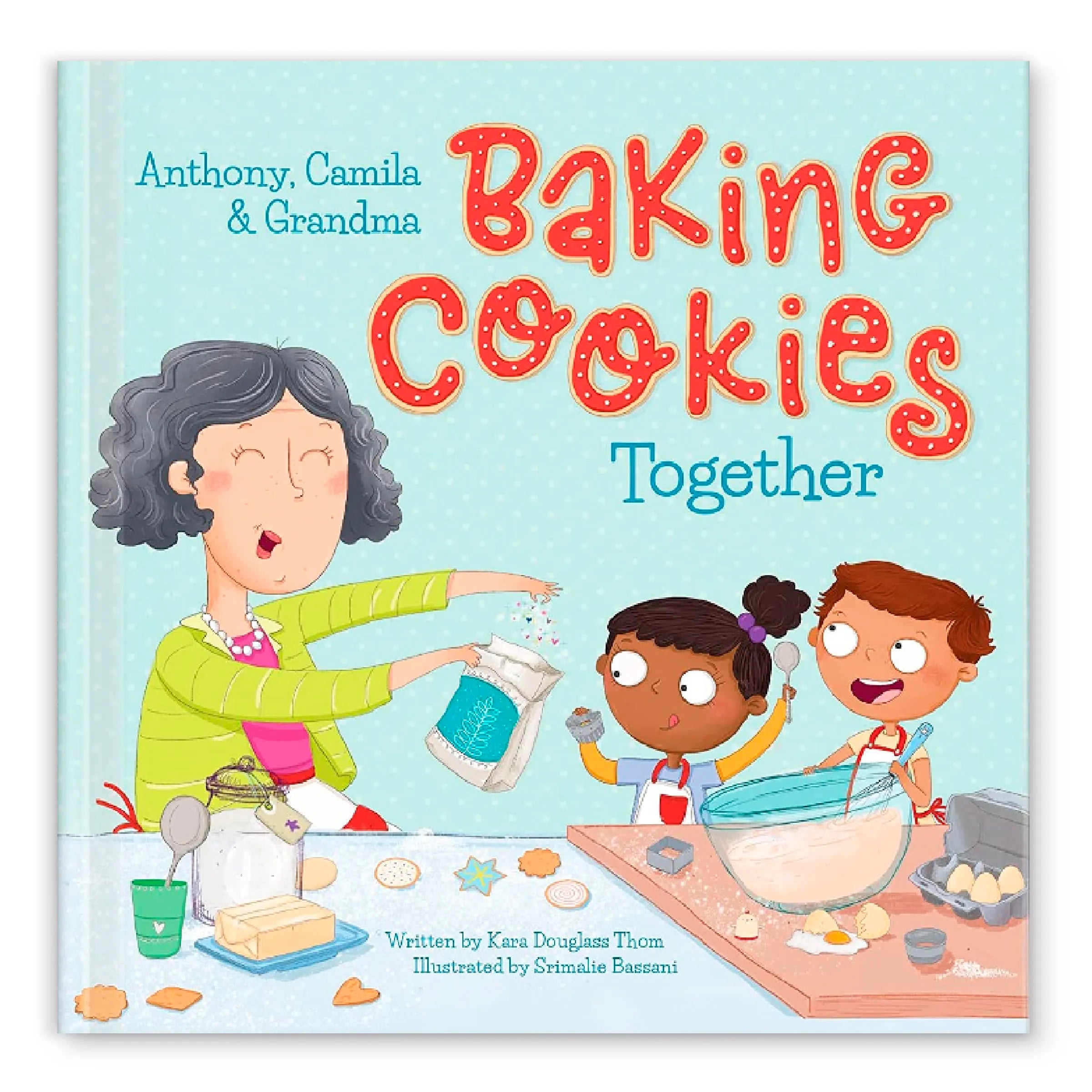 Baking Cookies Together Personalized Book