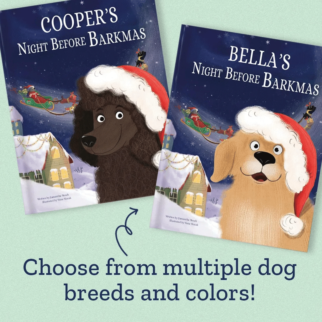 Our Dog’s Night Before Christmas Personalized Book