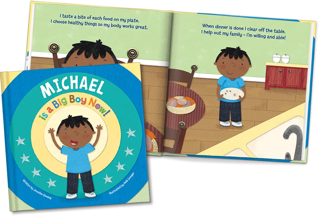 I'm a Big Boy Now! Personalized Book