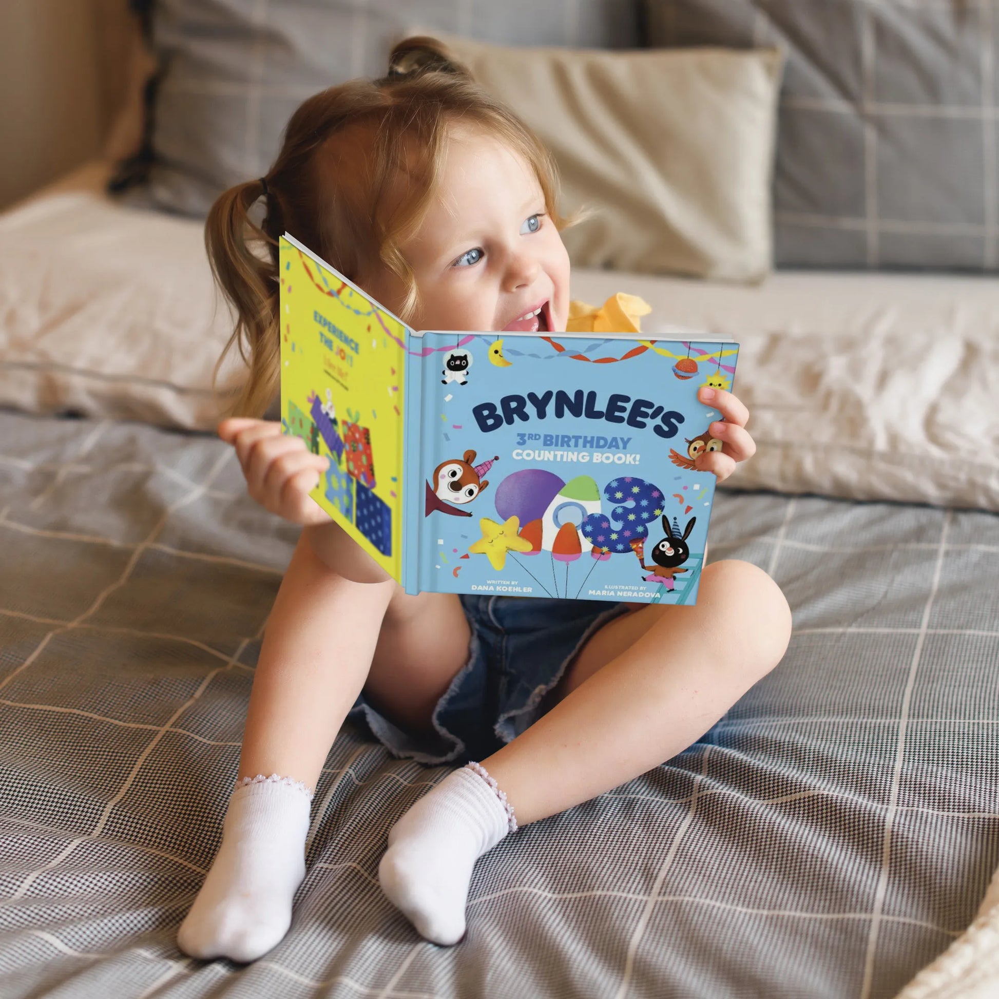 My 3rd Birthday Counting Personalized Board Book