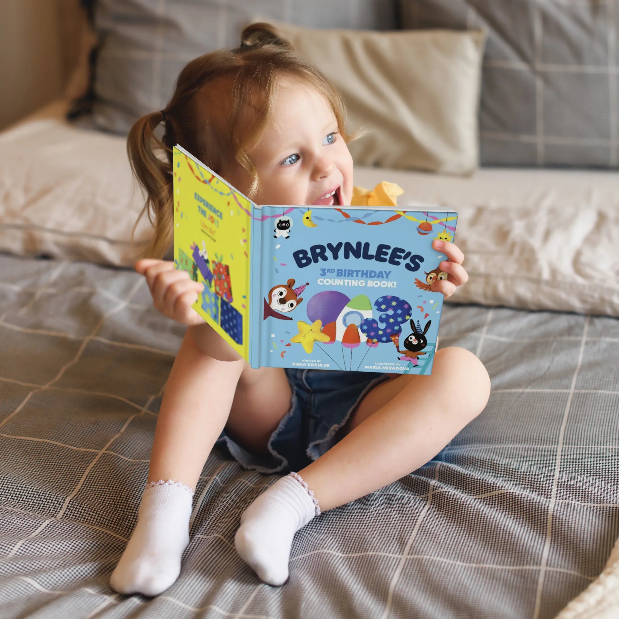 My 3rd Birthday Counting Personalized Board Book