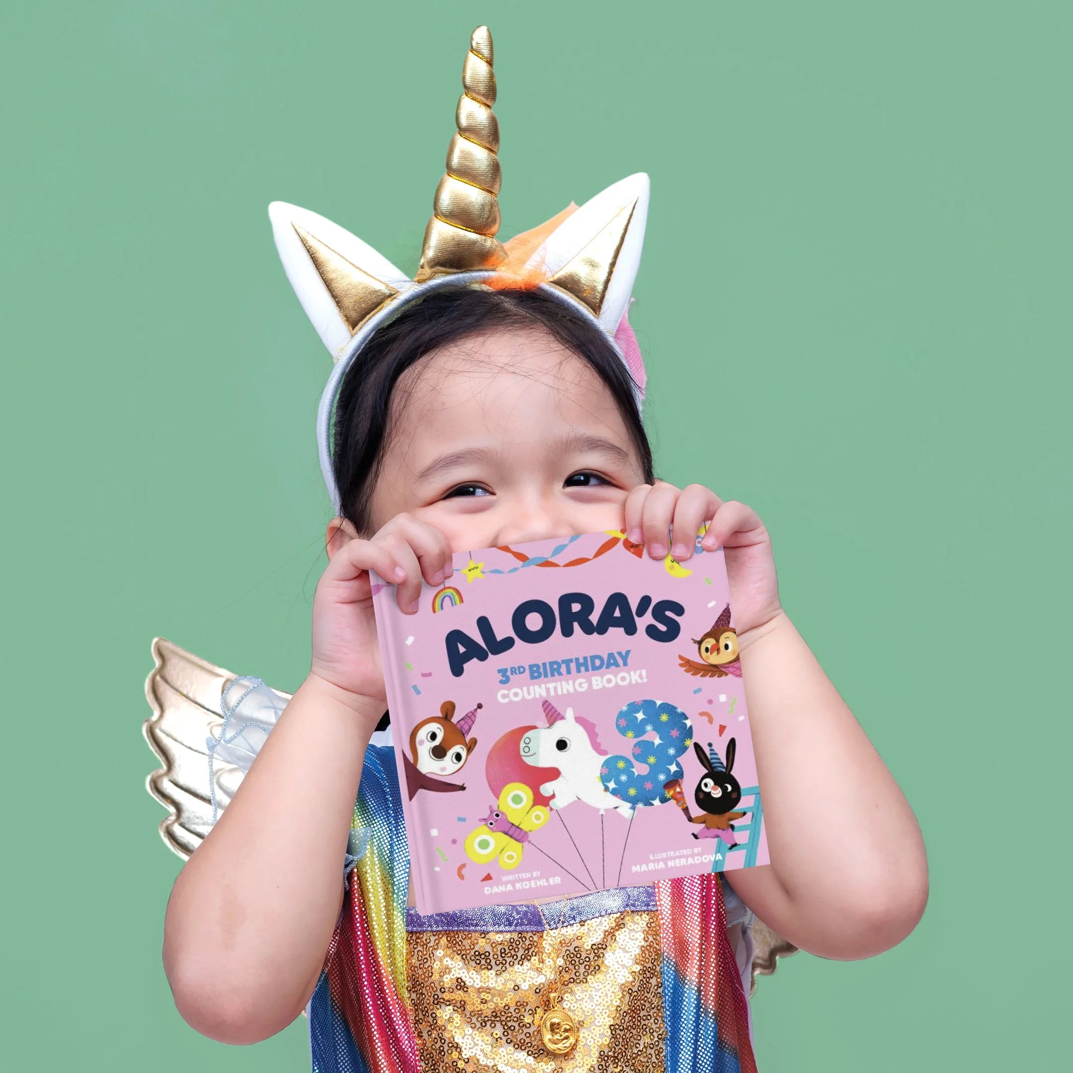 My 3rd Birthday Counting Personalized Board Book