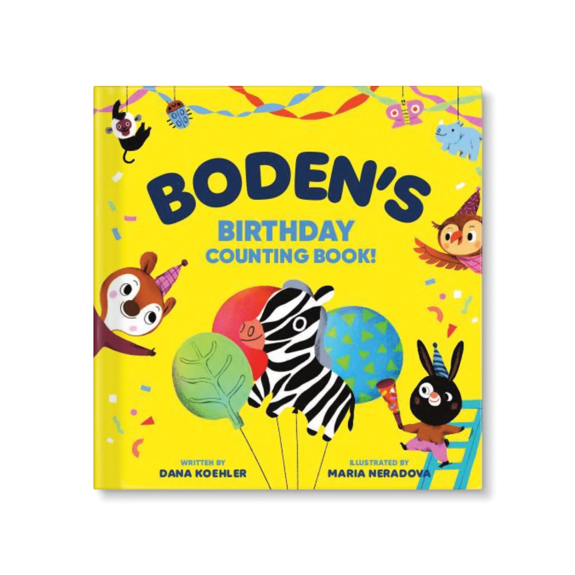 My Birthday Counting Personalized Board Book