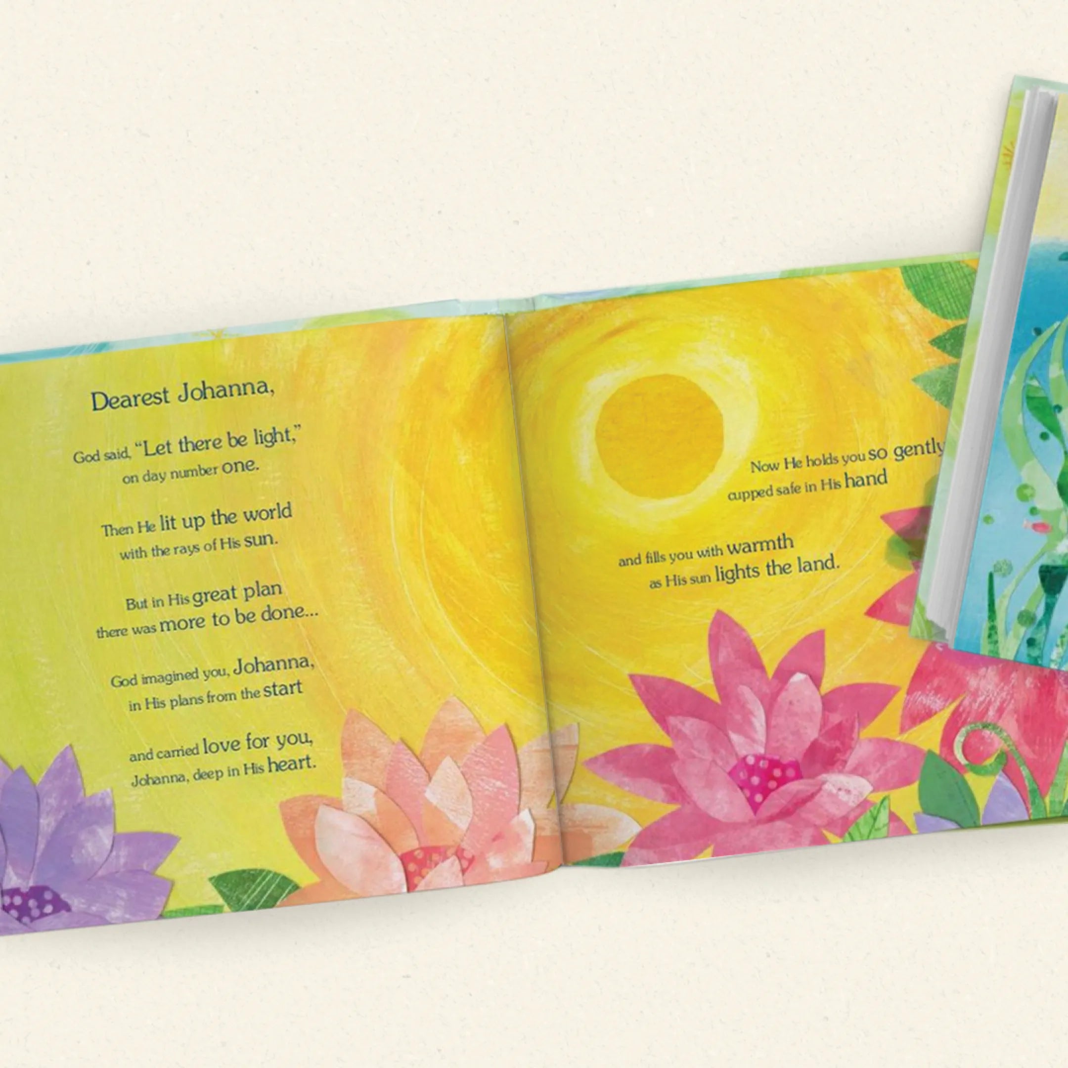 God Loves You! Personalized Book Gold Foil Edition