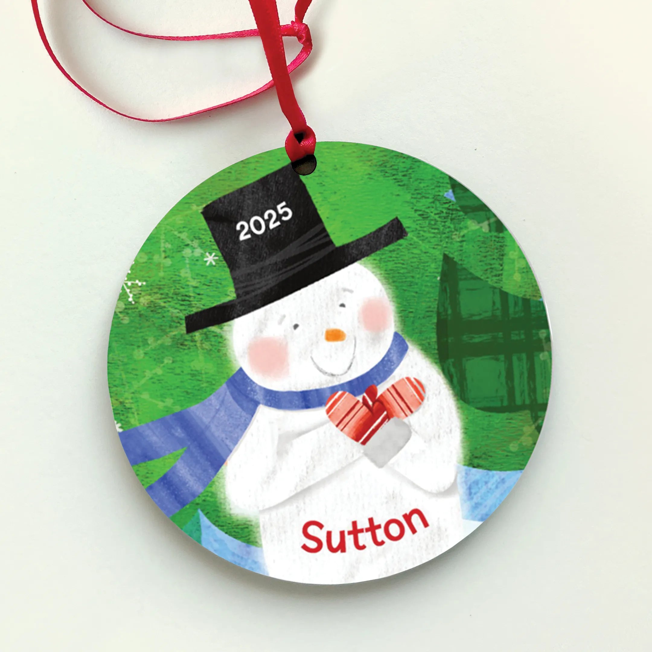 My Magical Snowman Personalized Book and Ornament Gift Set