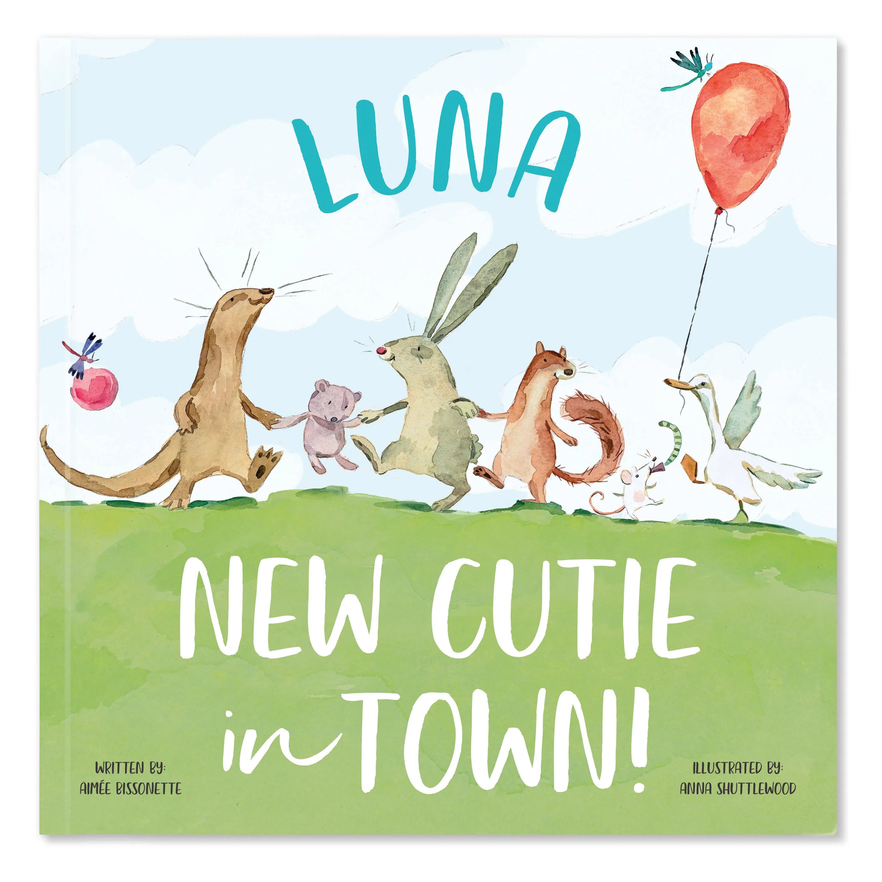 New Cutie in Town Personalized Book