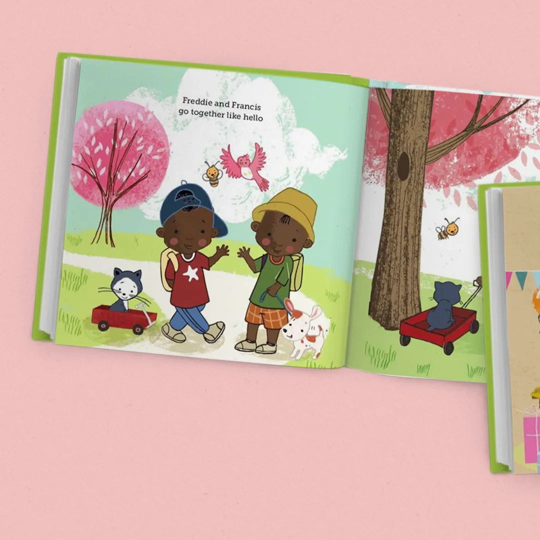 We Go Together Like... Personalized Book and Ornament Gift Set