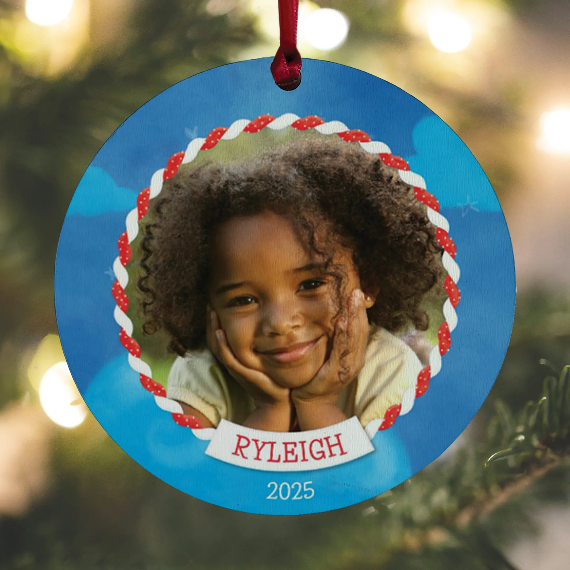 Baking Christmas Cookies Together Personalized Book and Ornament Gift Set
