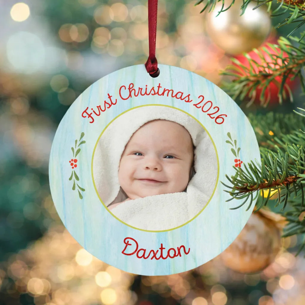 My First Christmas Personalized Ornament