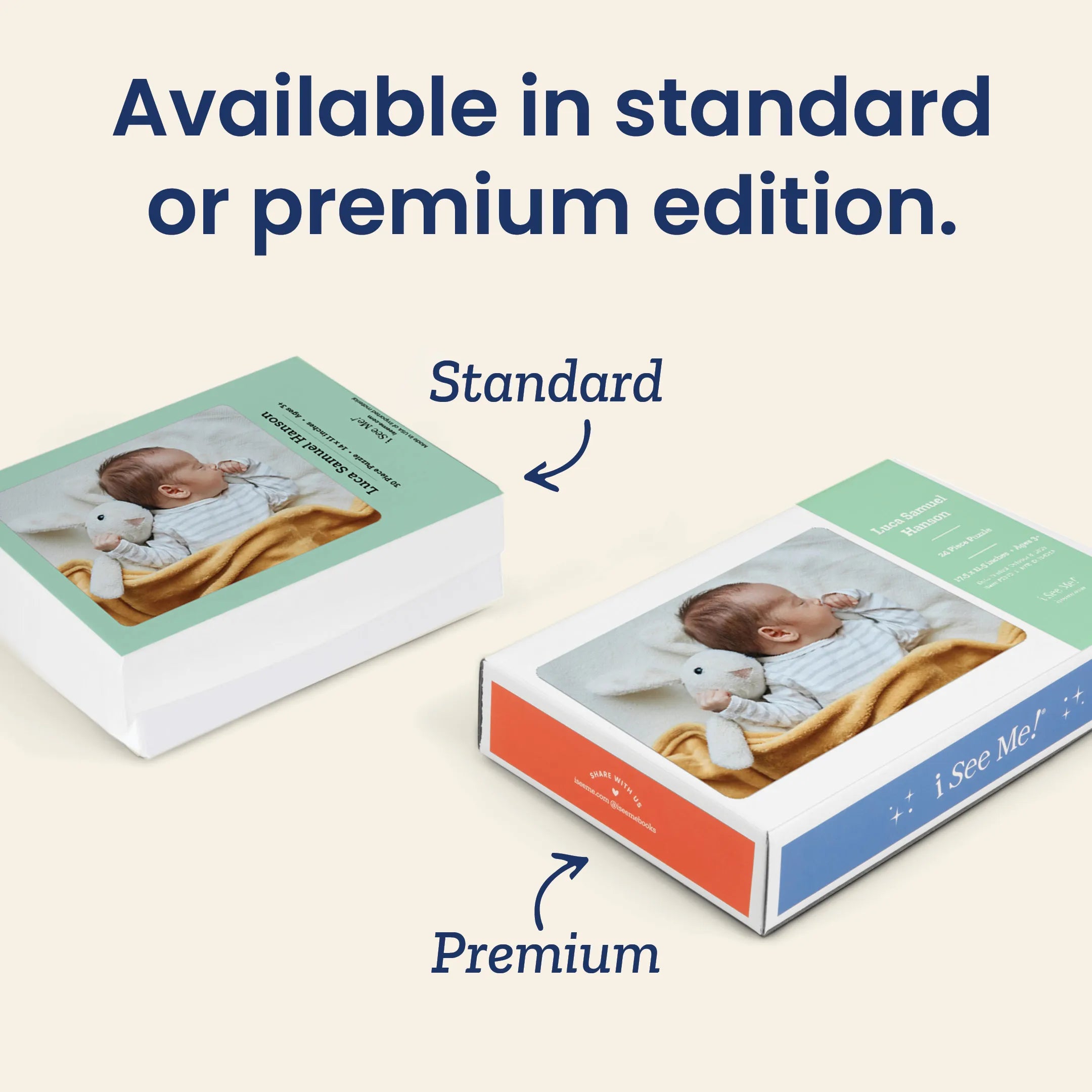 Premium Personalized Photo Puzzle, Landscape / Horizontal - 24 Pieces
