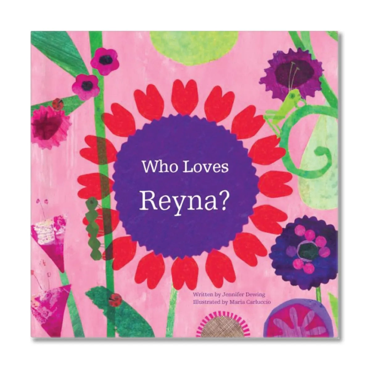 Who Loves Me? Pink Personalized Book and Stickers Gift Set