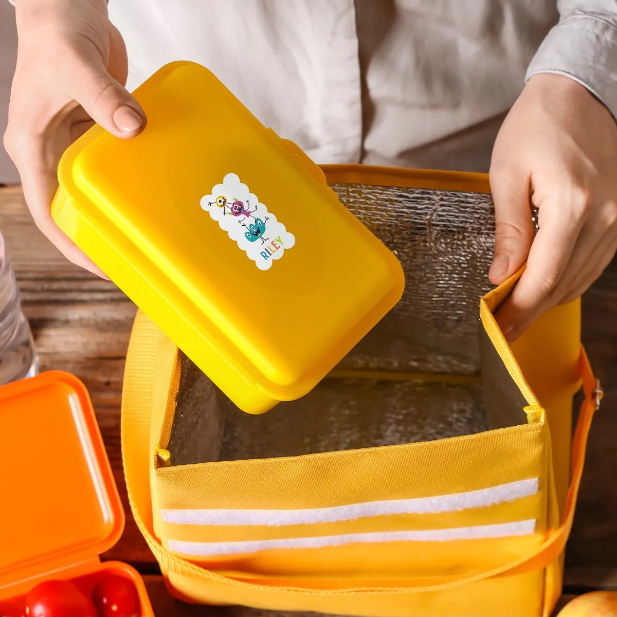 Monster Mash-up Personalized Stickers