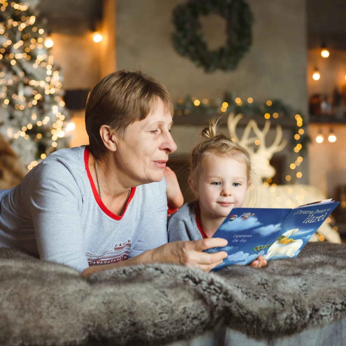 A Christmas Dream for Me Personalized Book and Polar Bear Gift Set