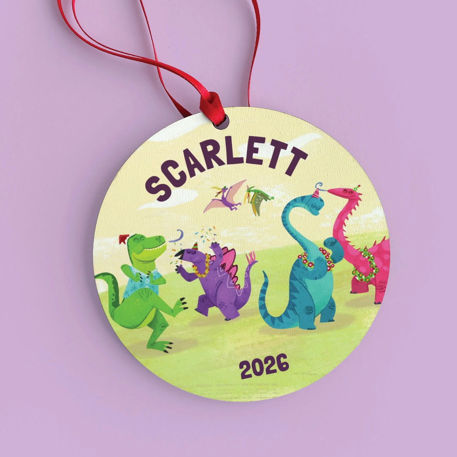 My Very Own Dinosaurs Personalized Ornament