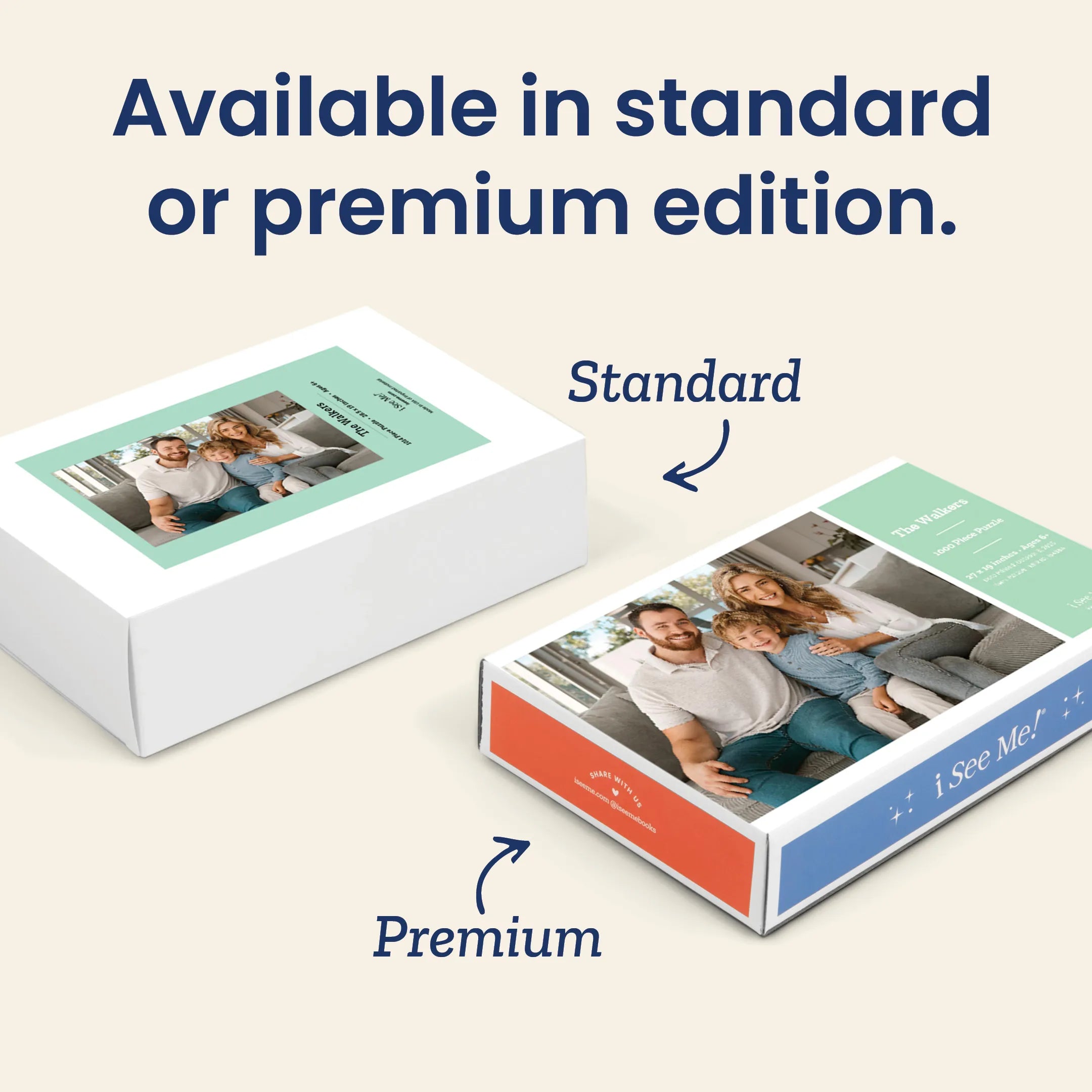 Premium Personalized Photo Puzzle, Landscape / Horizontal – 1,000 Pieces