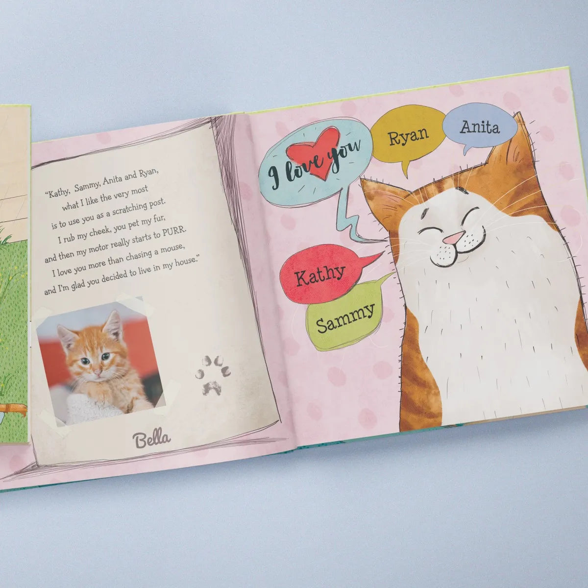 If My Cat Could Talk Personalized Book