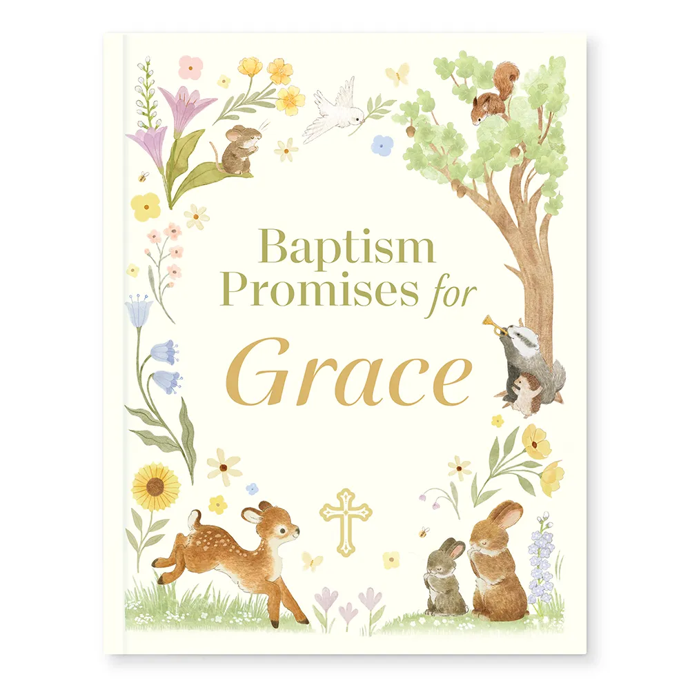Baptism Promises for Baby Personalized Book