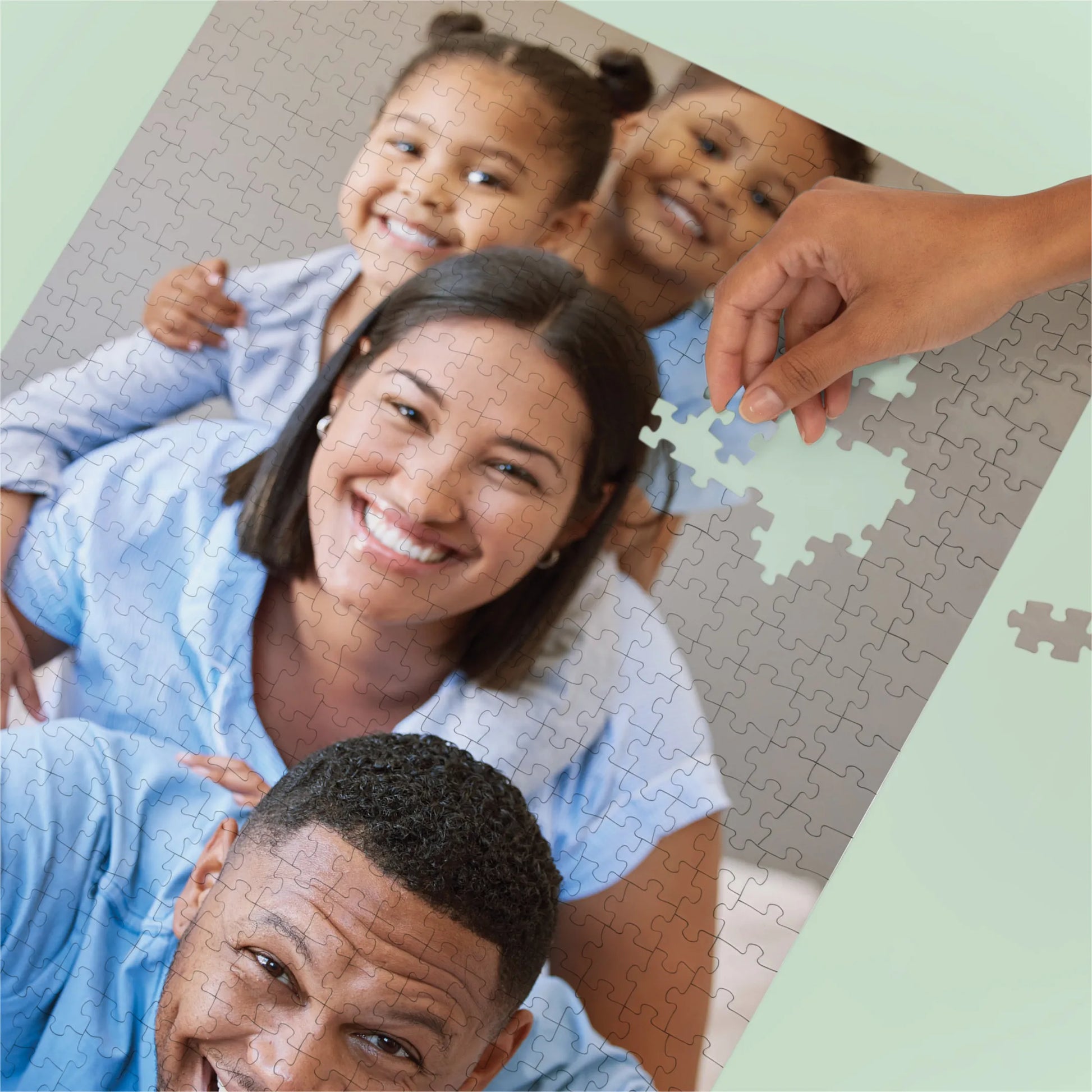 Premium Personalized Photo Puzzle, Portrait / Vertical - 500 Pieces
