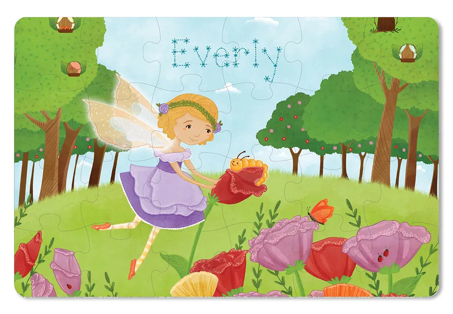 Sweet Dreams, Fairy 24 Piece Personalized Puzzle