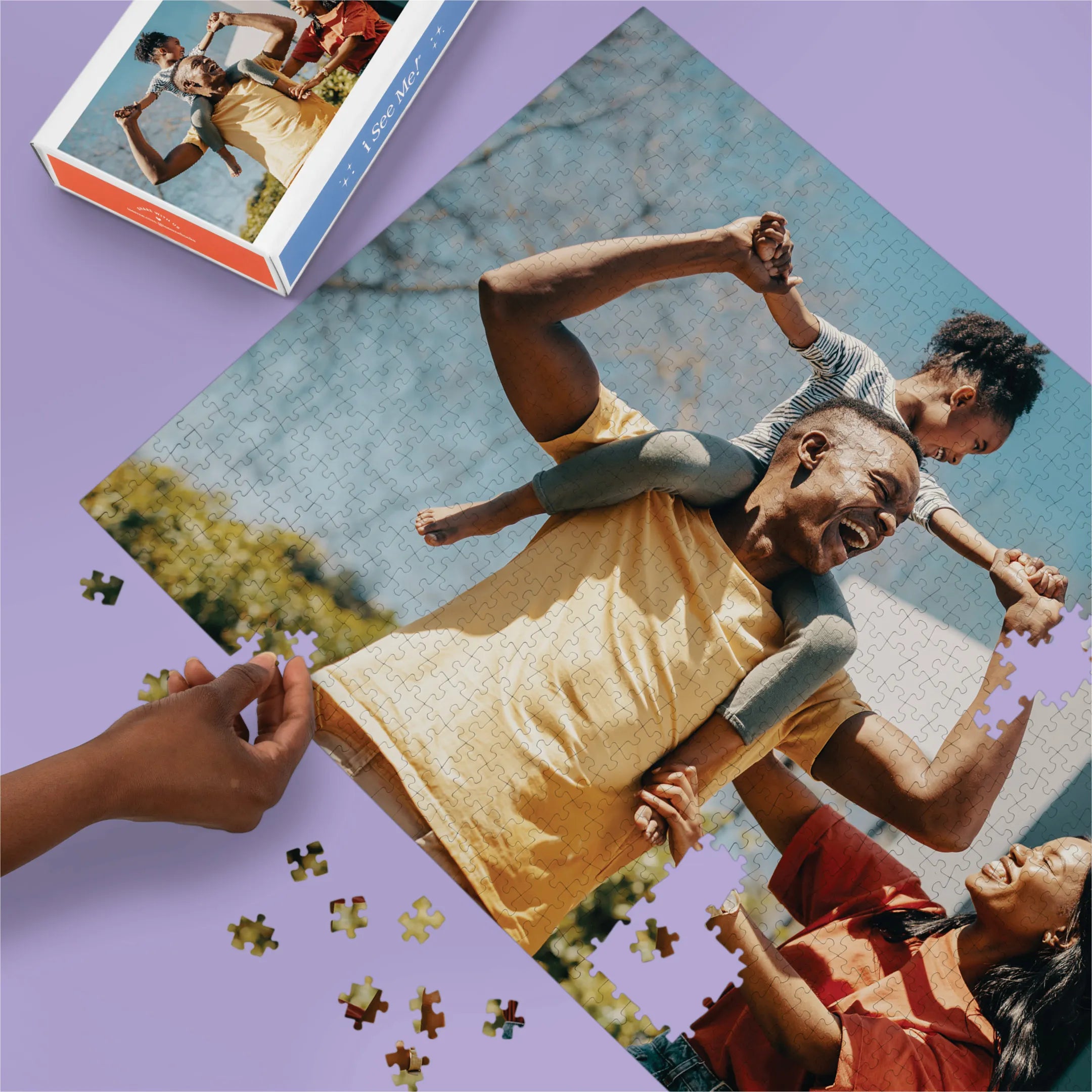 Personalized Photo Puzzle, Landscape / Horizontal – 1,014 Pieces