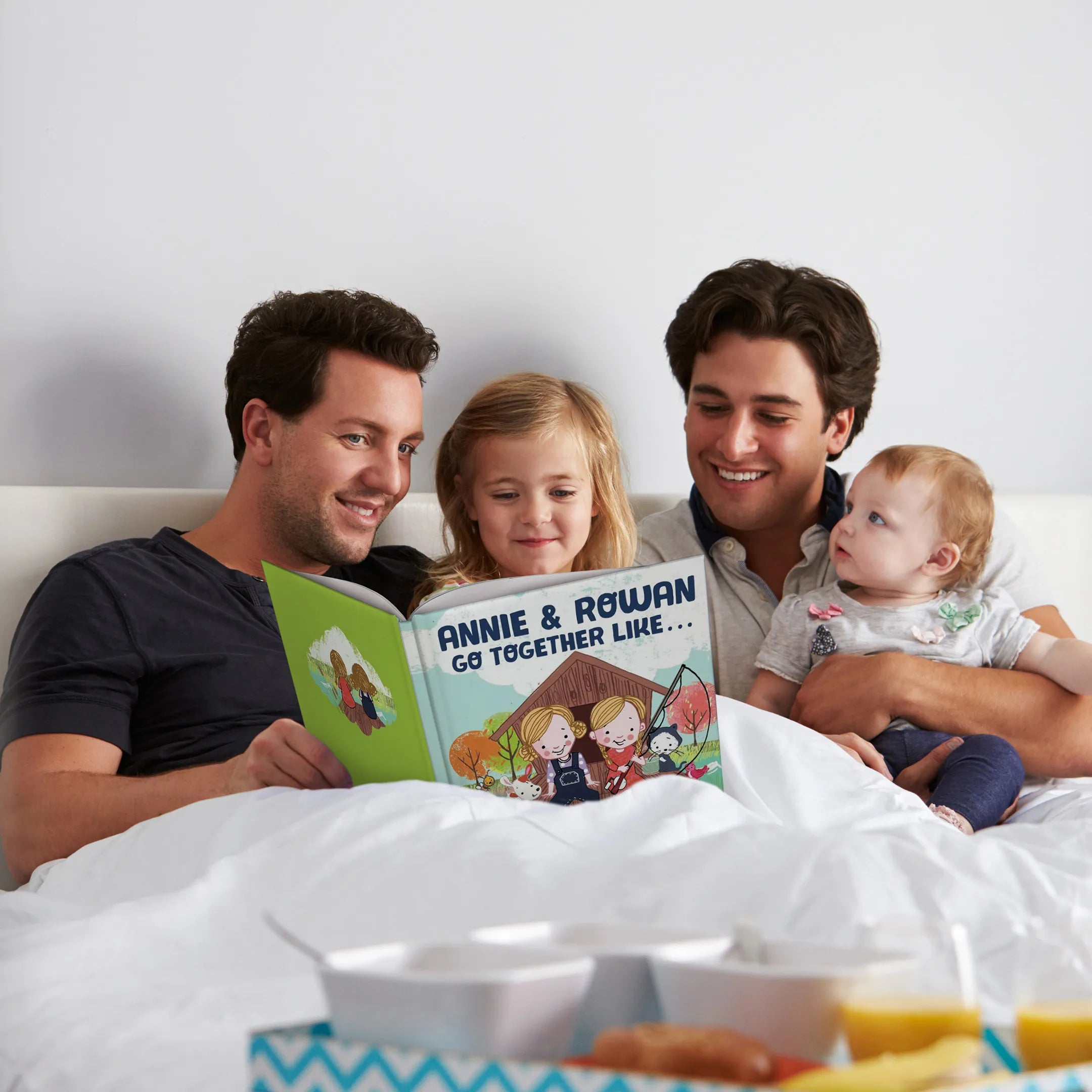 We Go Together Like... Personalized Book and Ornament Gift Set