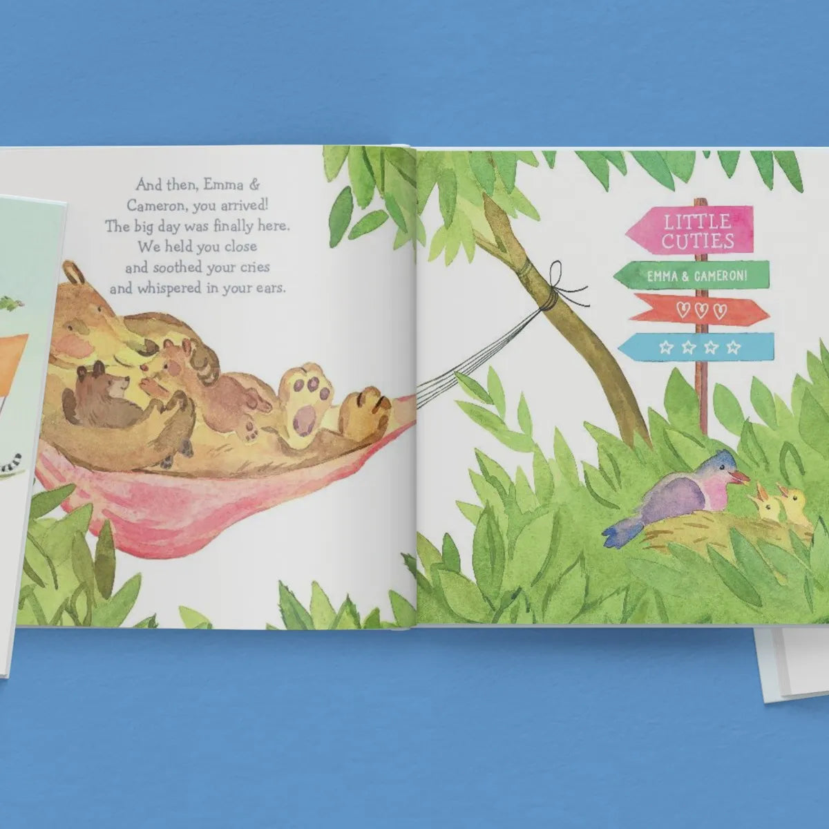 New Cuties in Town for Twins Personalized Book