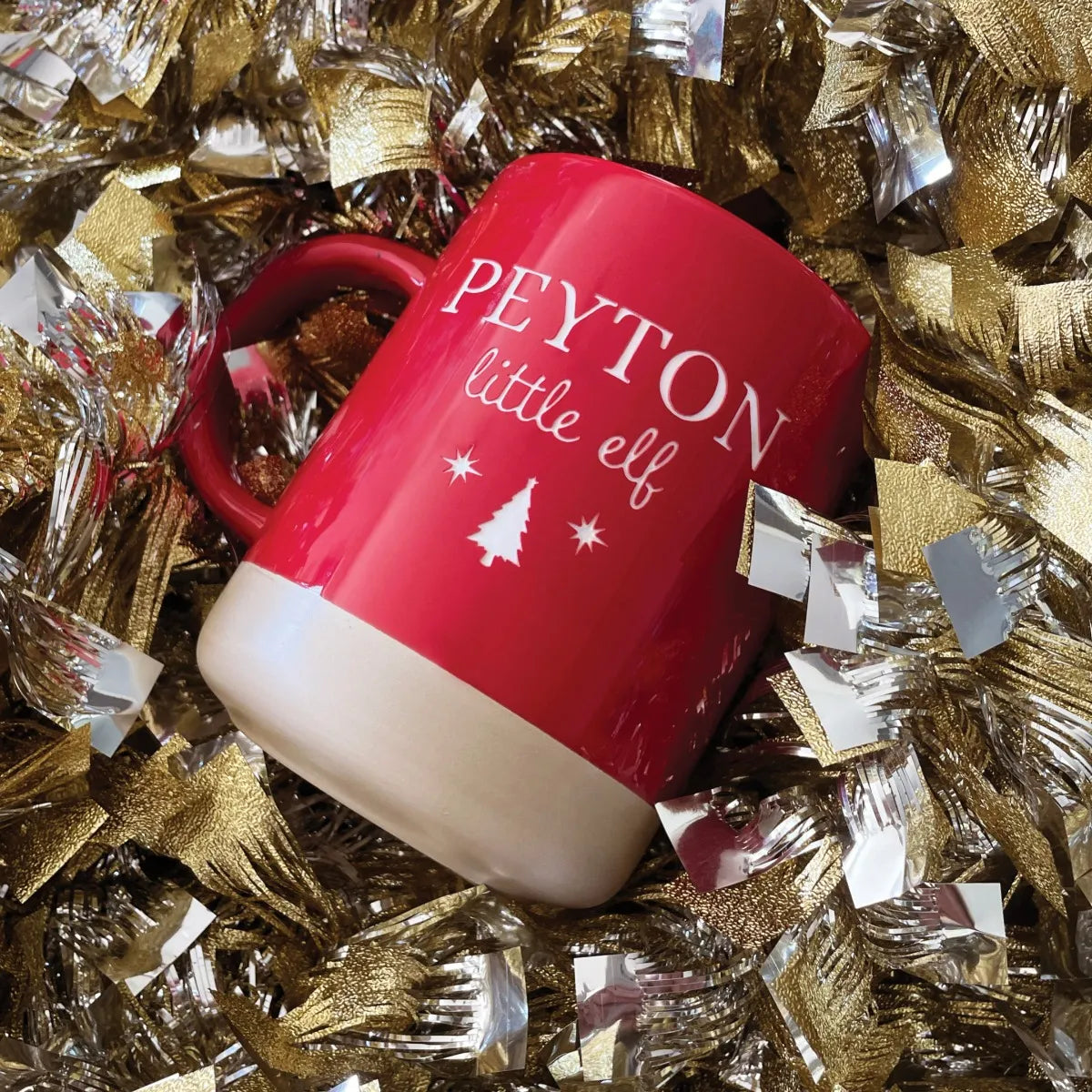 Personalized Christmas Mug - Red