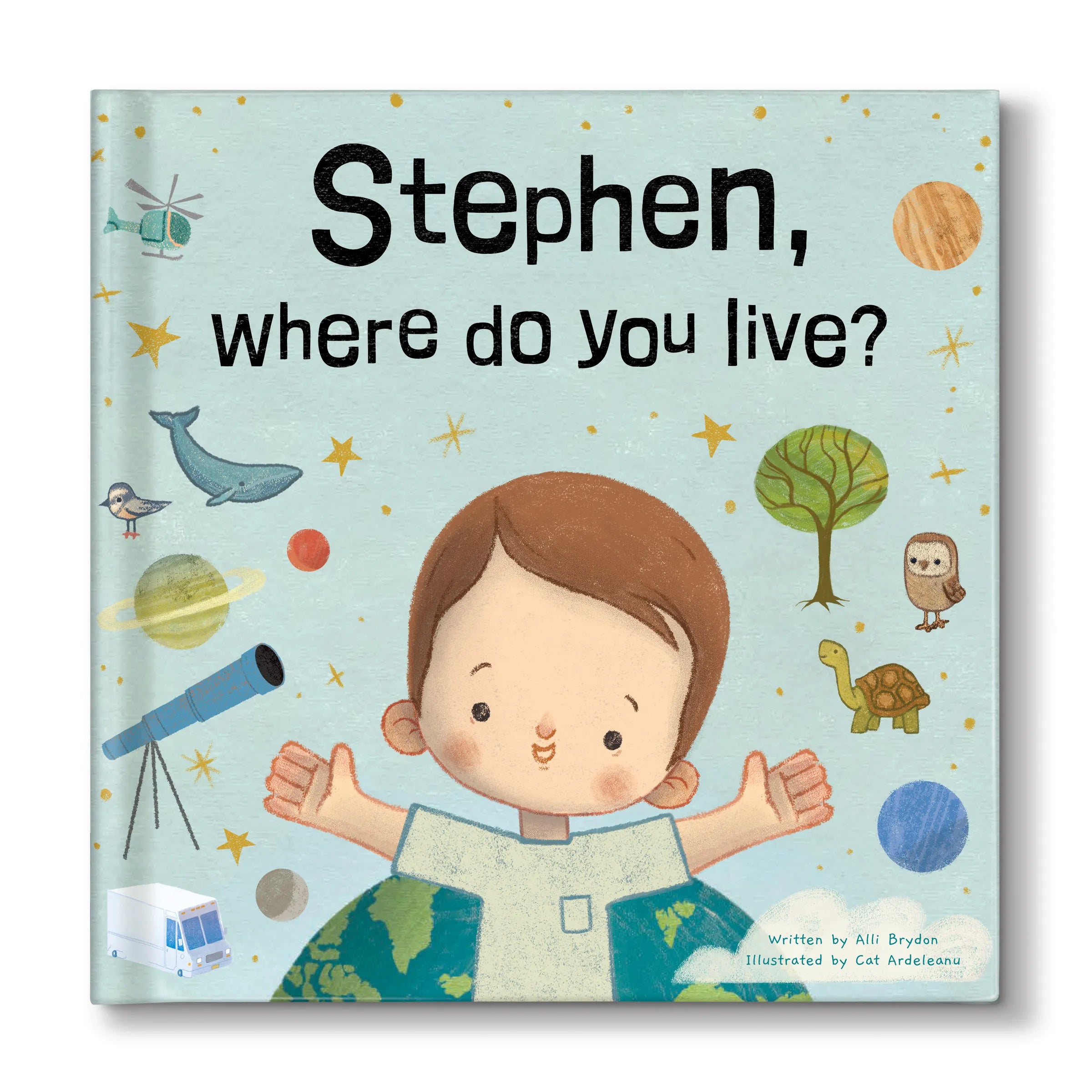Where Do You Live? Personalized Book
