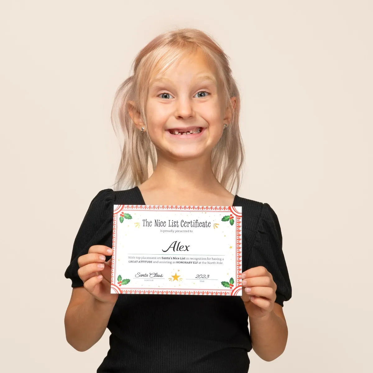 Personalized Letters from Santa’s North Pole