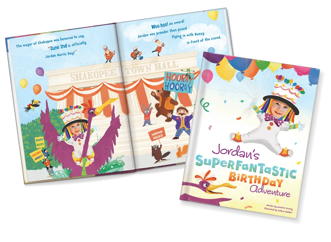 My Superfantastic Birthday Adventure Personalized Book